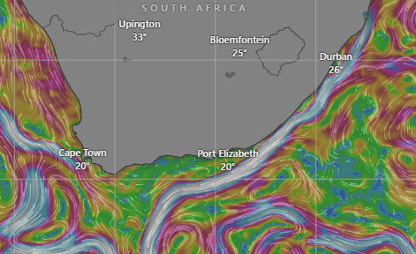 A map of the Agulhas Current