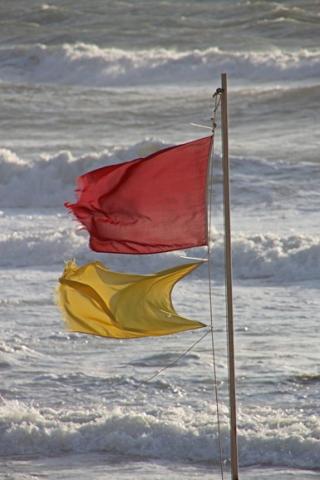 Gusty katabatic winds