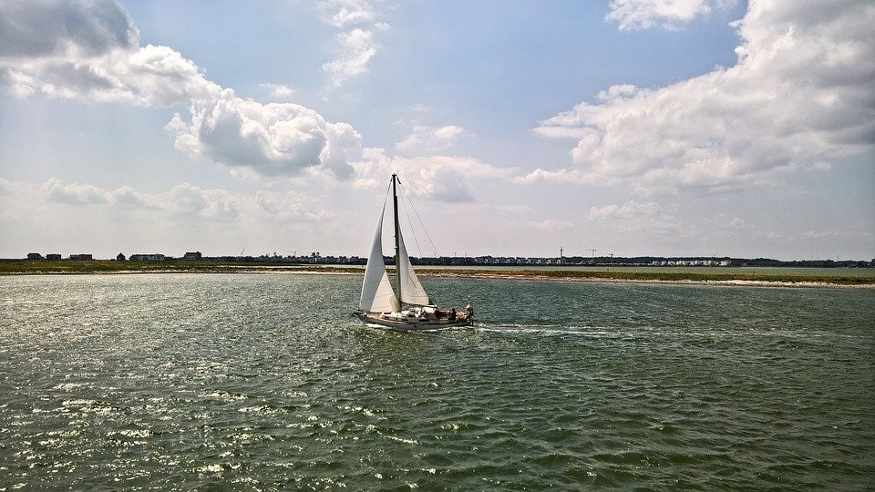 Sea breeze and land breeze are important to forecast when sailing
