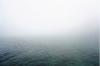 Misty conditions at sea